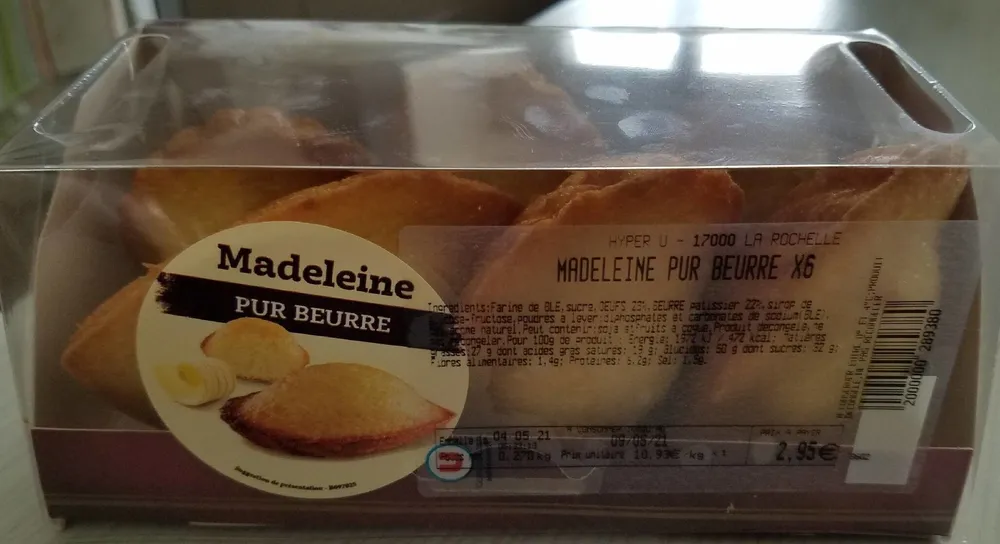 Madeleine Pur Beurre