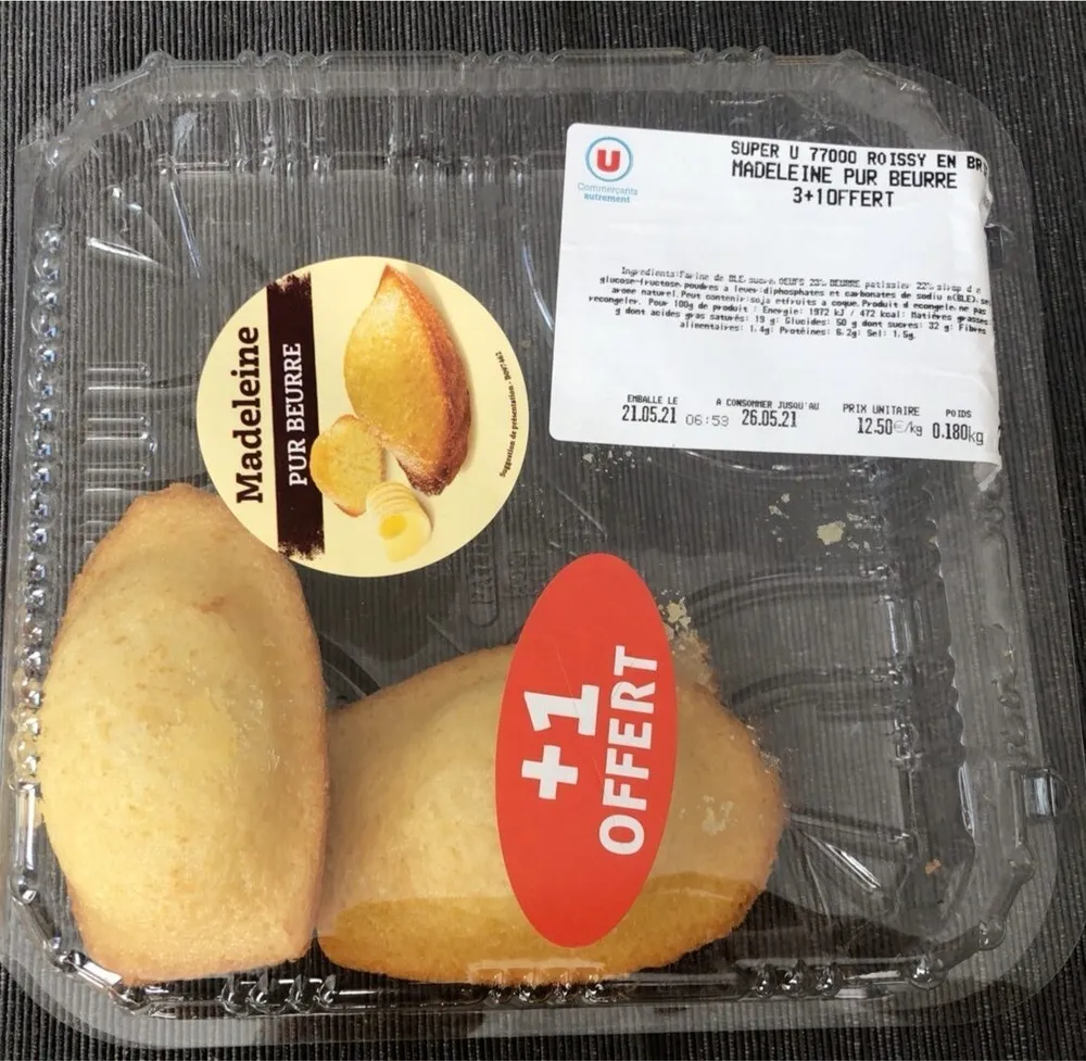 Madeleine pur beurre