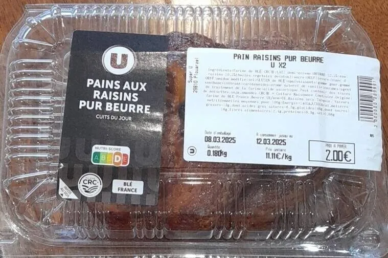 Pain au raisin