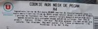 Cookies aux noix de pecans - U