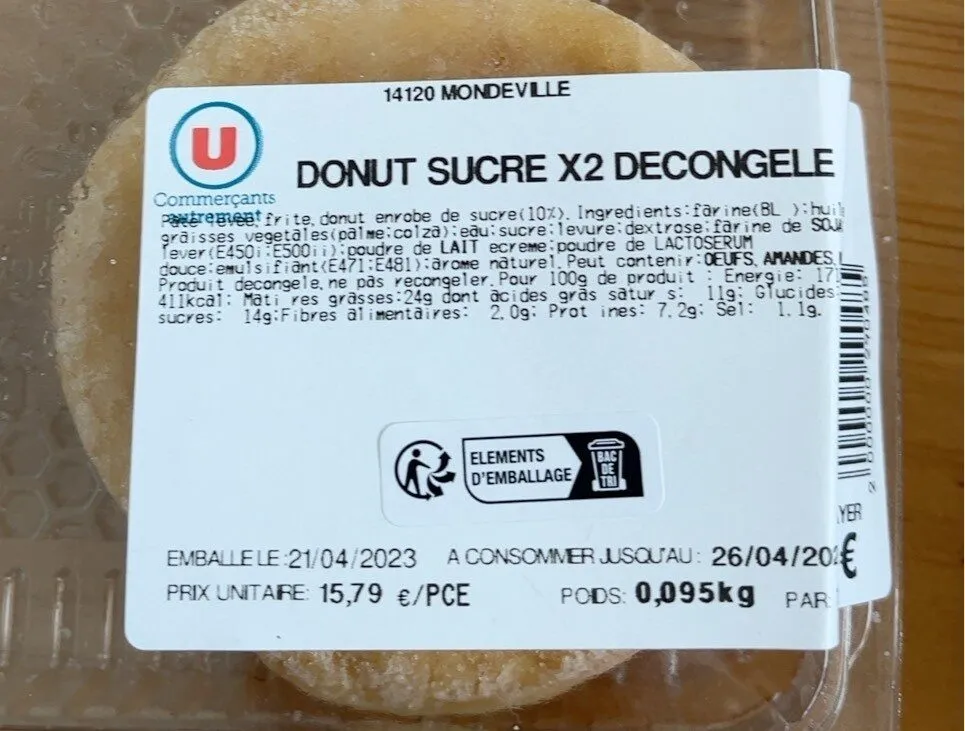 Donut sucre