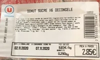 Donut sucre super U