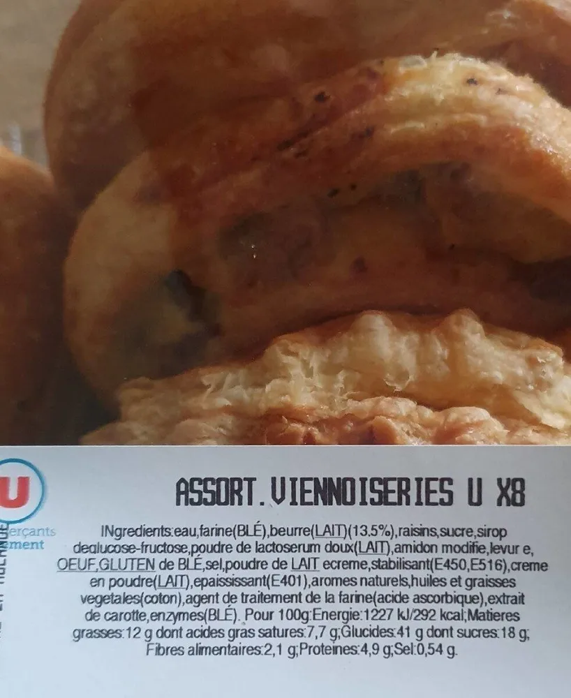 Assortiment de viennoiseries