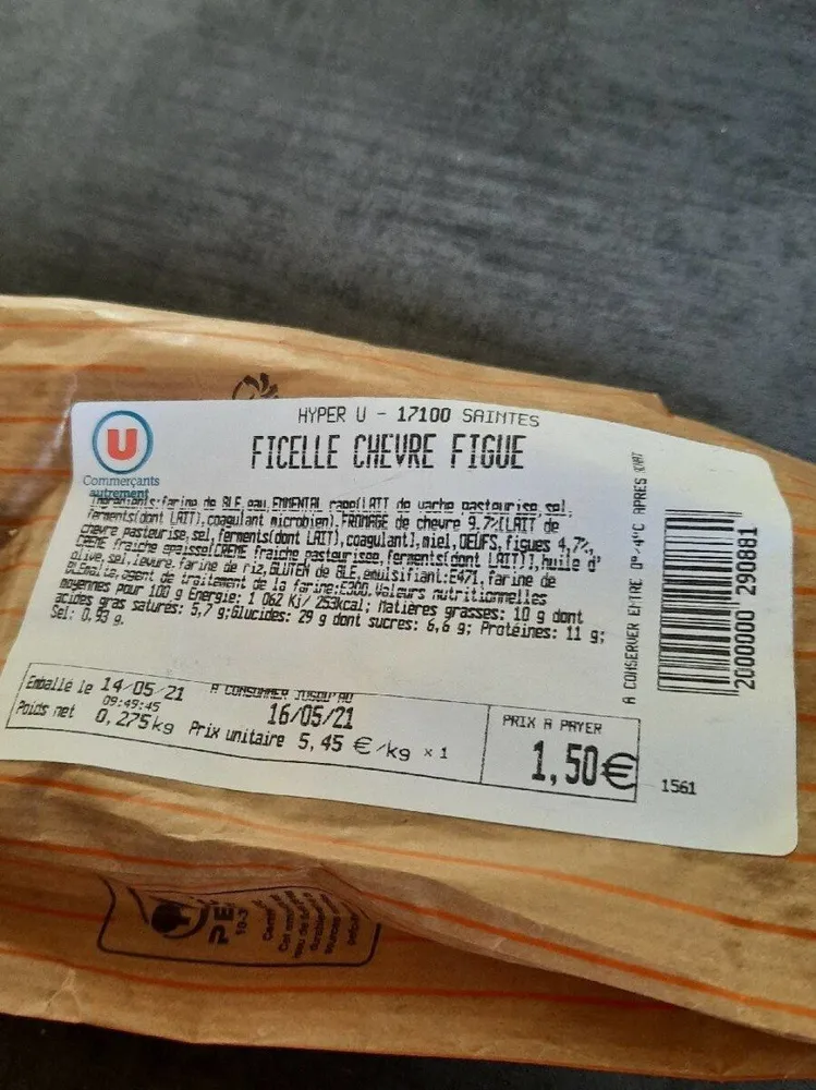 Ficelle chèvre miel