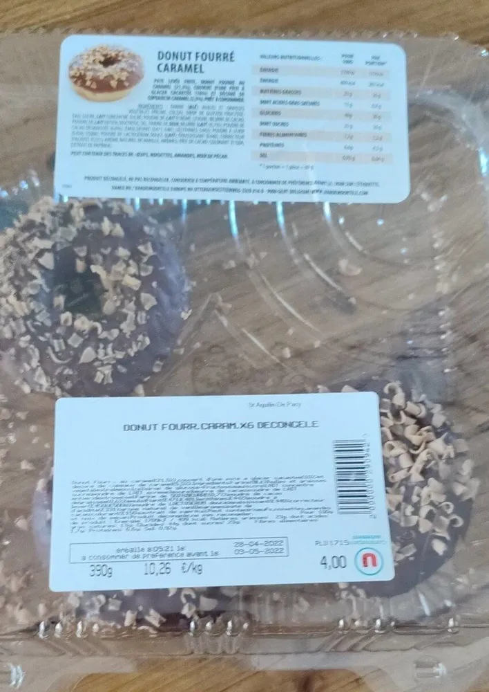 Donut Fourré caramel