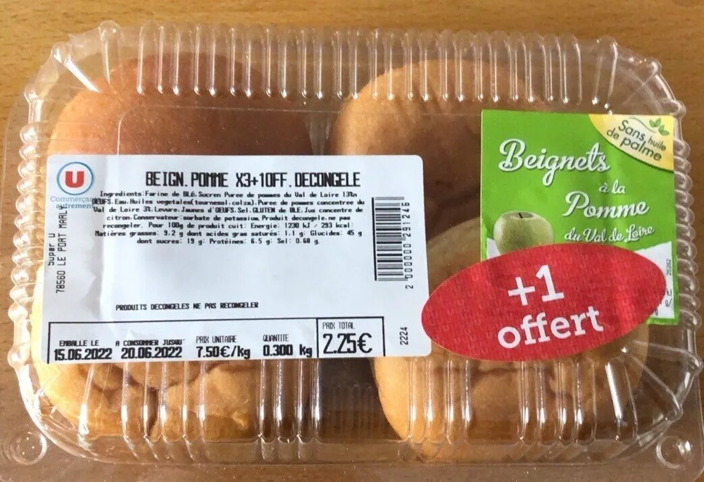 Beignet pomme