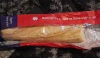 Baguette à base de farine label rouge