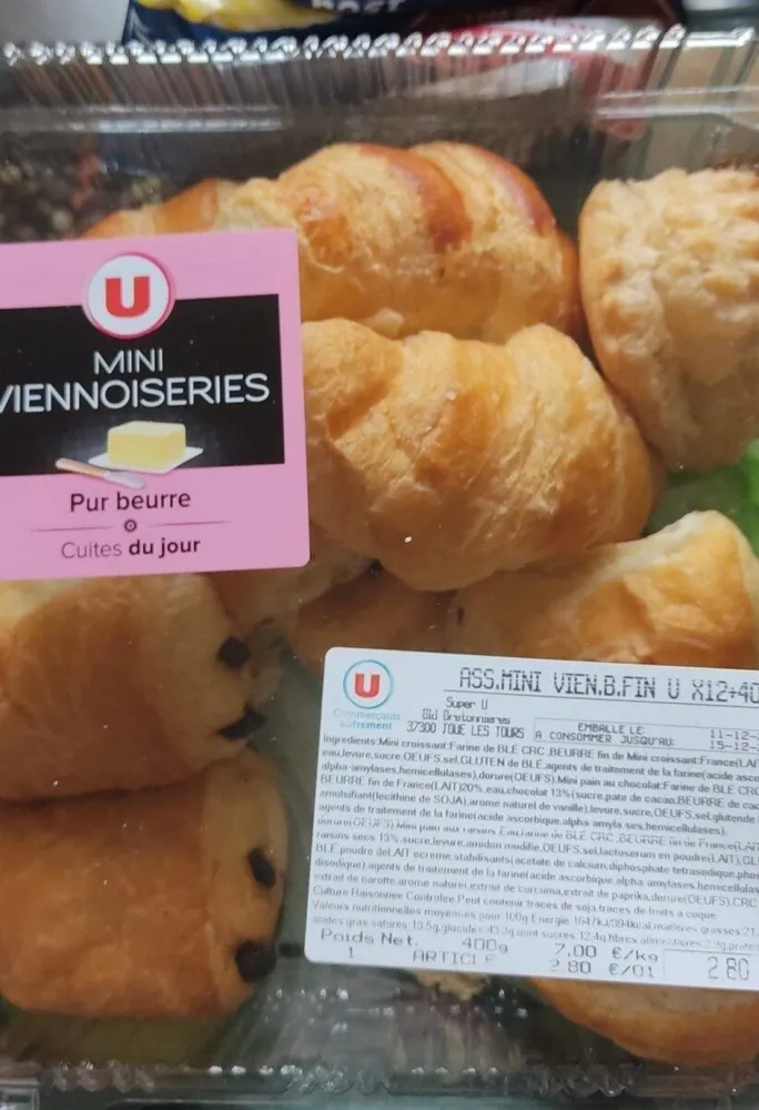 Mini viennoiseries