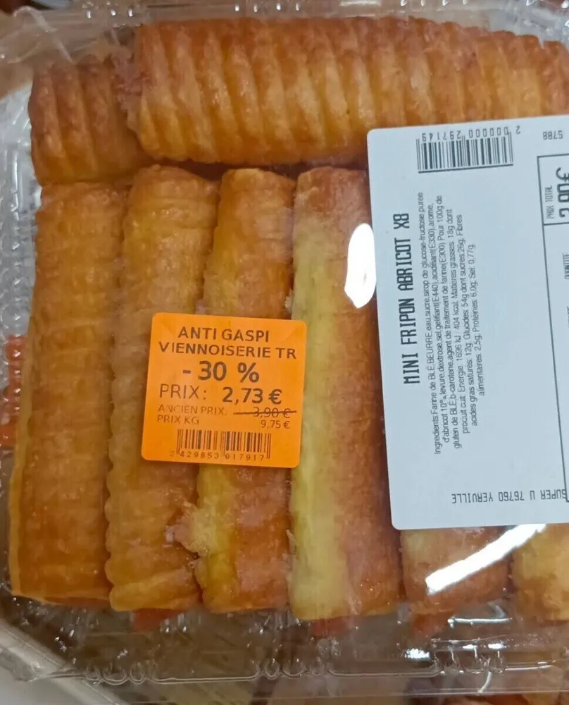 Mini fripon abricot x8
