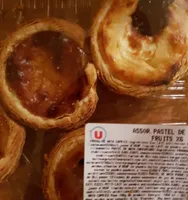 Assortiment Pastel de Nata fruits X6