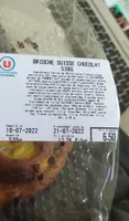 Brioche suisse chocolat 530g