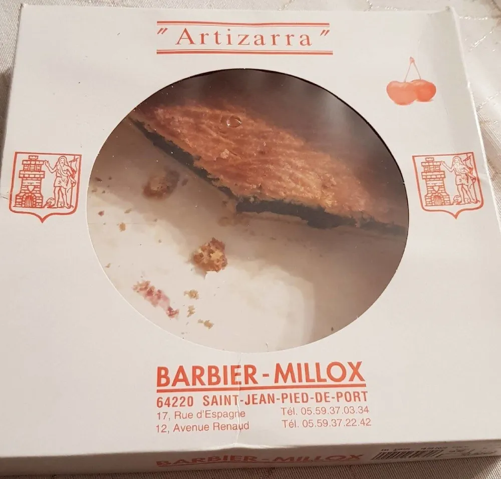 Gateau basque à la cerise