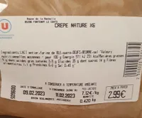 Crêpes nature