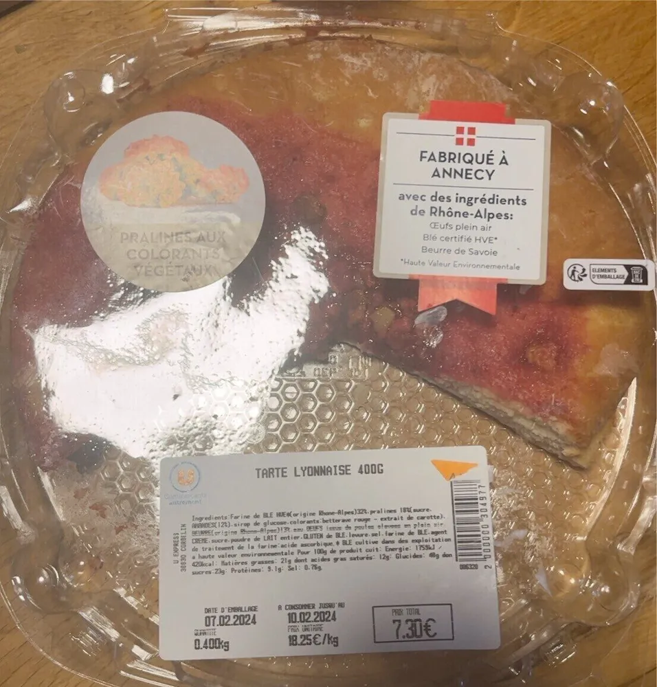 Tarte Lyonnaise