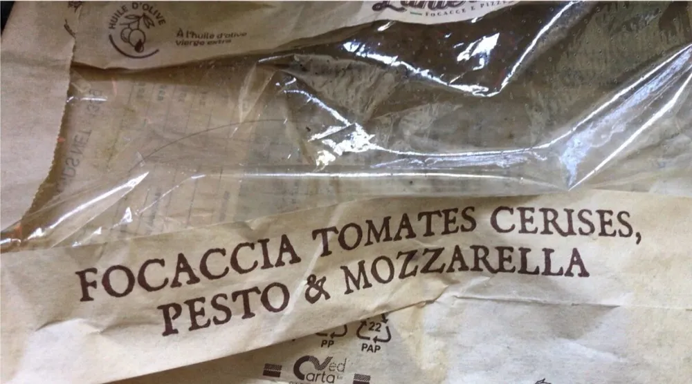 Focaccia Tomate Pesto