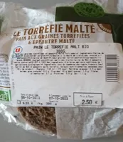 Pain torréfié malté
