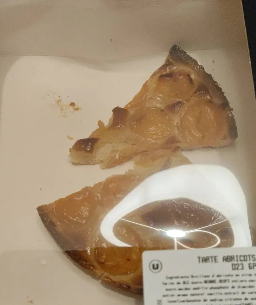 Tarte abricot amande