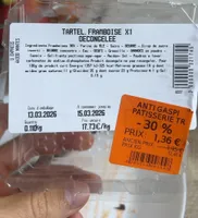Tartelettes Framboises U