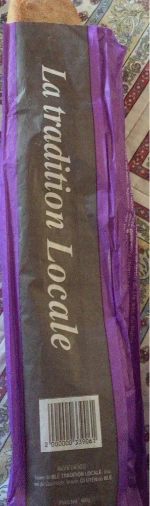 Pain de tradition locale