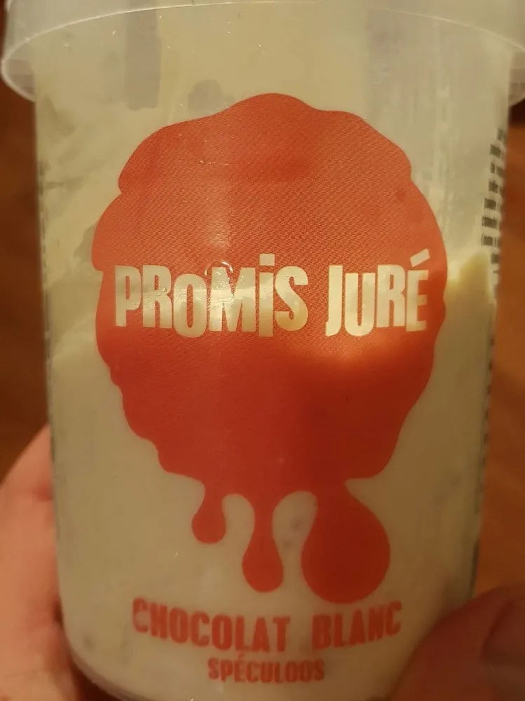Glace Chocolat Blanc Spéculoos