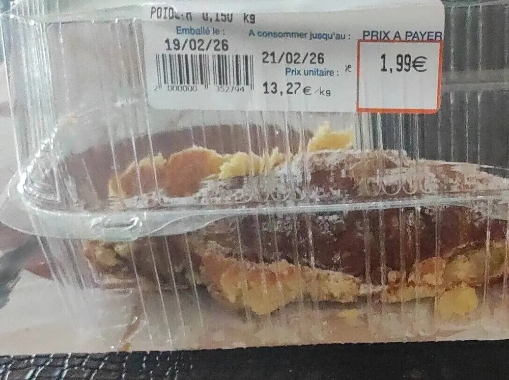 Croissant au amandes