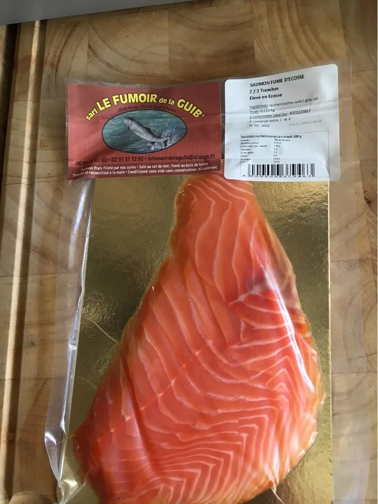 Saumon fumé d ecosse