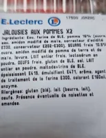 Jalousies aux pommes
