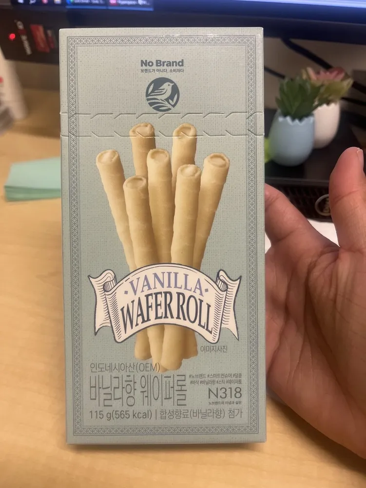 Vanilla Wafer Roll