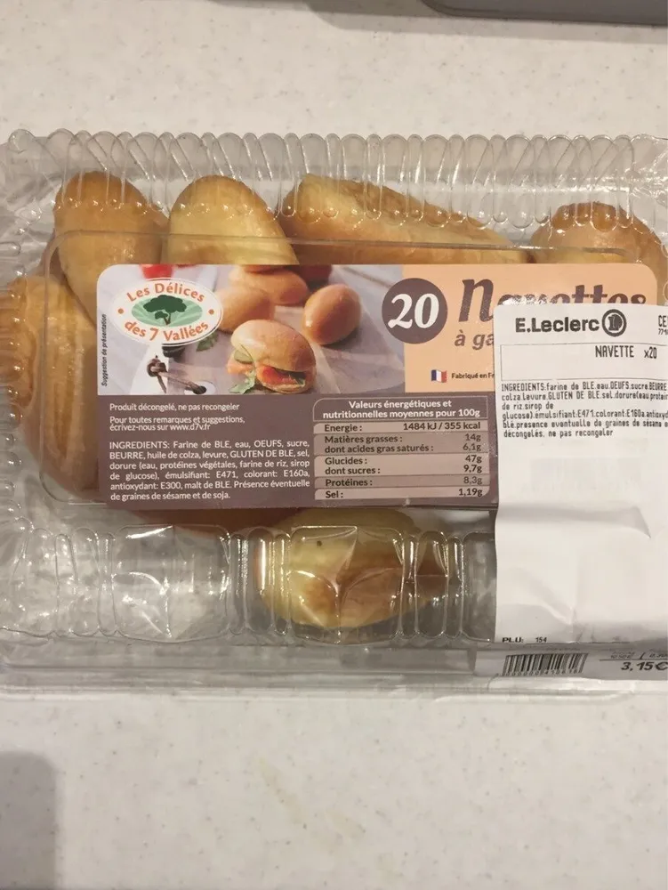 Navette à garnir