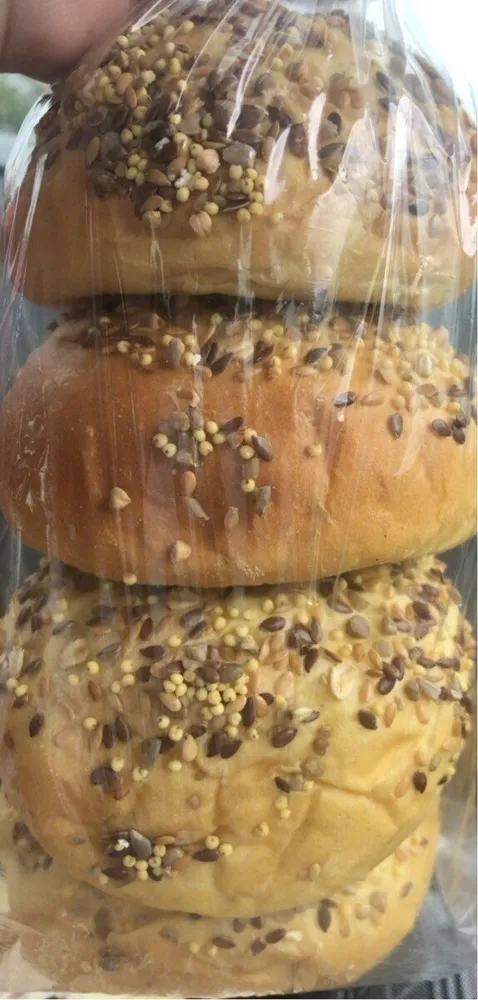 Pain burger cereales