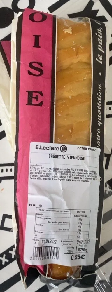 Baguette viennoise
