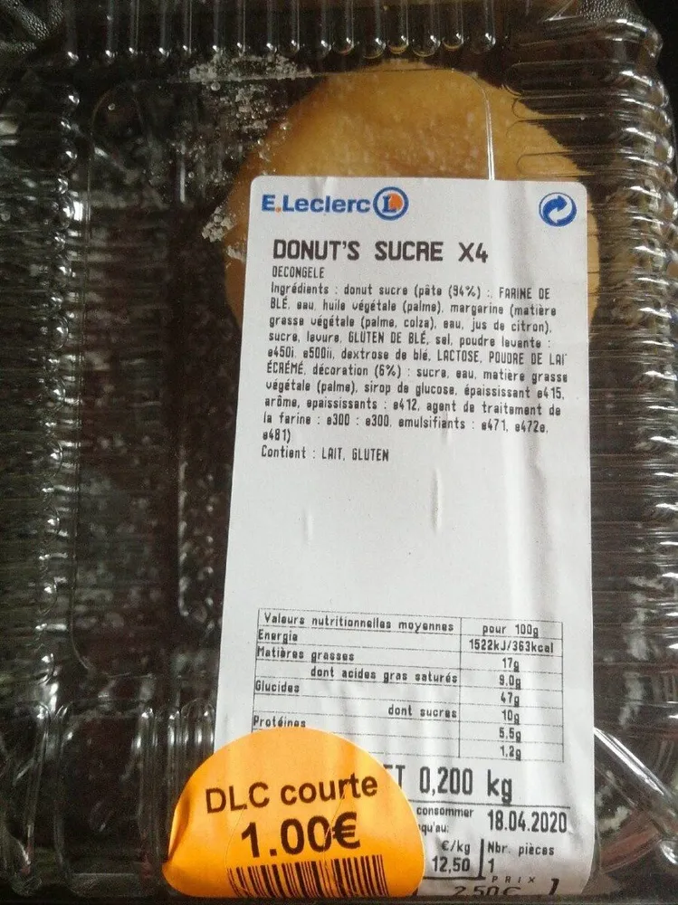 Donut's sucre