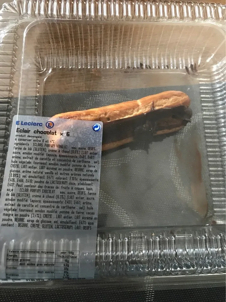 Éclair chocolat (x6)