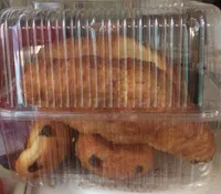 Pain au chocolat croissans