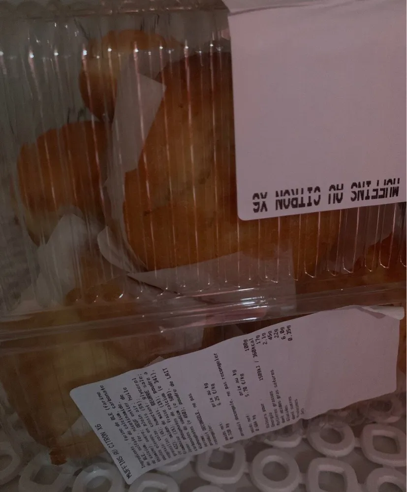 Muffins au citron