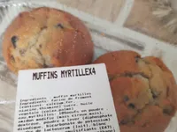 Muffins myrtille