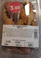 Mini torsade pepites choco ×6