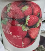 La fraise sorbet
