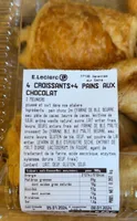 4 Croissants + 4 Pains aux chocolat