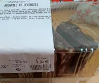 Brownies x5 décongelés