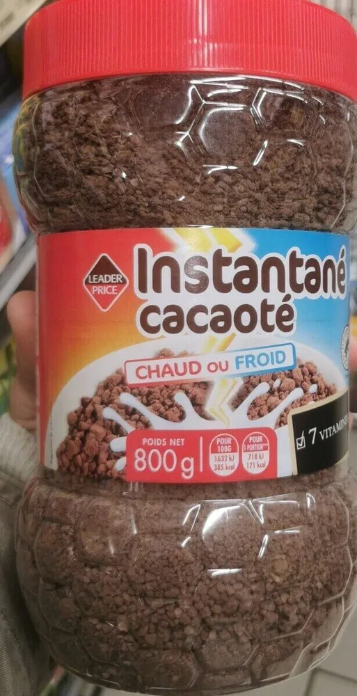 Instantané cacaote