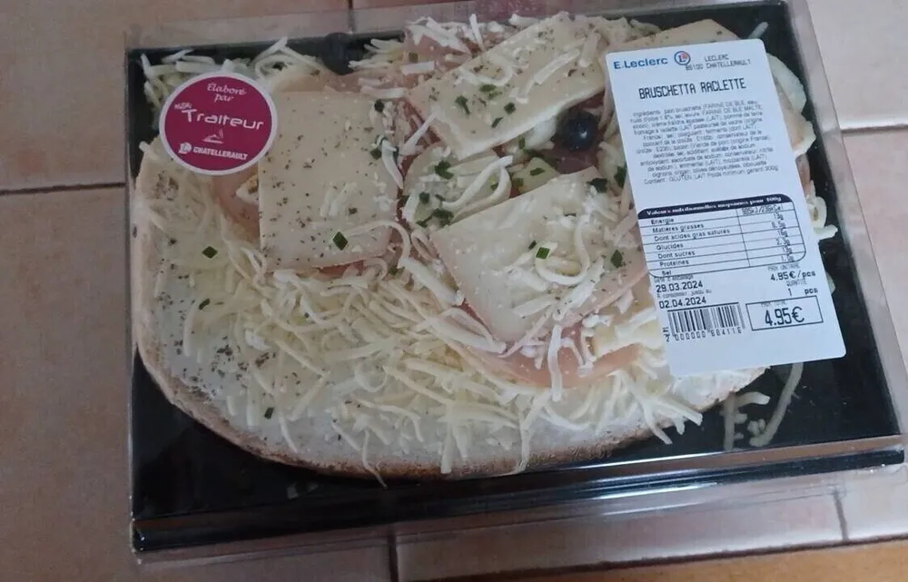 Bruschetta raclette
