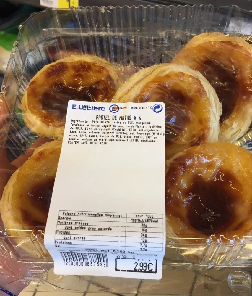 Pastel ee natas