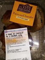 Pain au chocolat pb 3 meunier