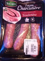 Saucisse de Toulouse façon charcutière