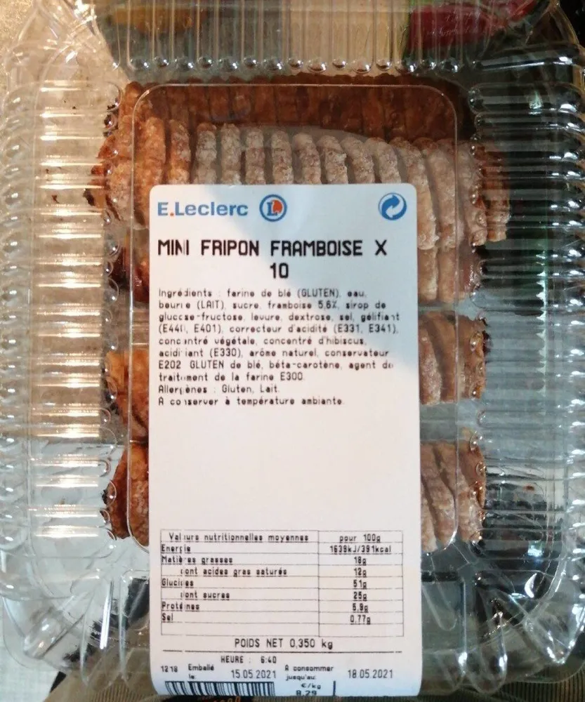 Mini fripon framboise