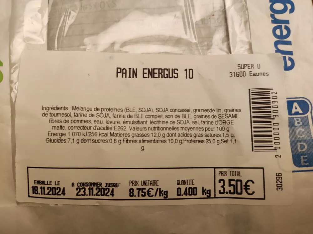 Pain Energus 10