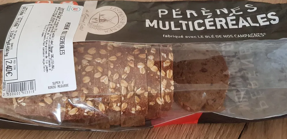 Pain pérènnes multicéréales