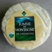 Tomme de montagne au lait entier