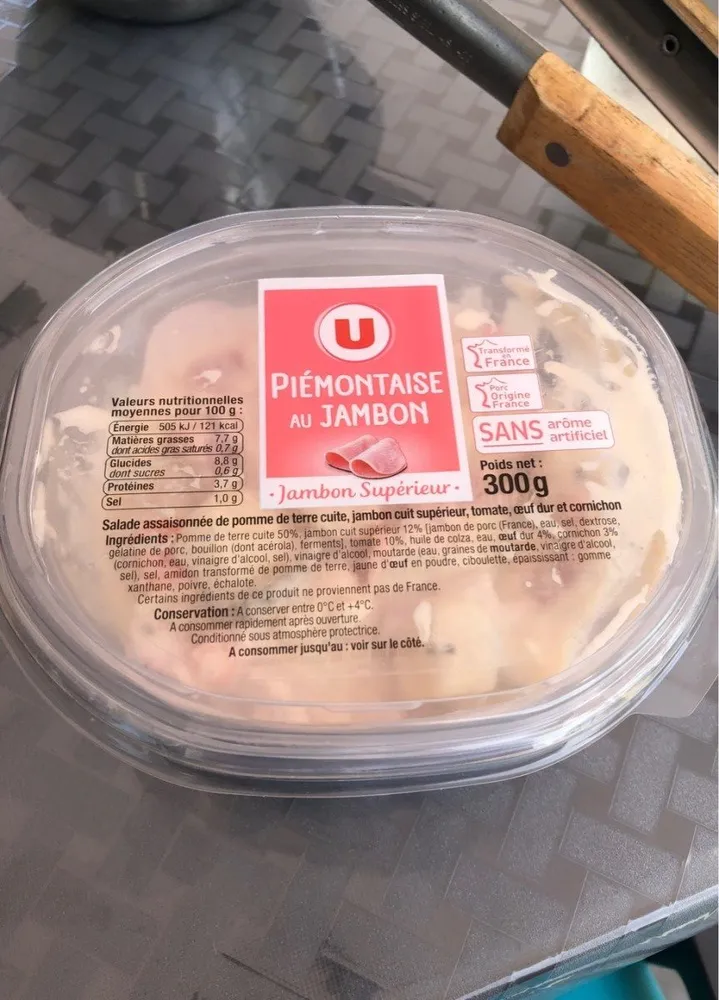 Piemontaise au jambon